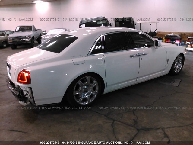 SCA664S52AUX48825 - 2010 ROLLS-ROYCE GHOST WHITE photo 4