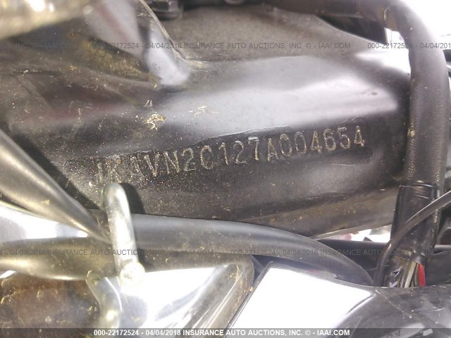 JKAVN2C127A004654 - 2007 KAWASAKI VN900 C BLUE photo 10