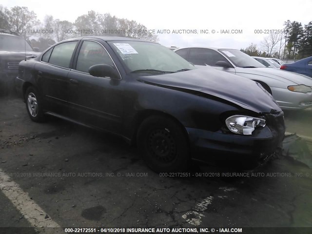 1G2NE52F64M705068 - 2004 PONTIAC GRAND AM SE BLUE photo 1