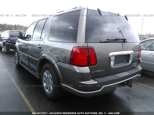 5LMFU28R54LJ37767 - 2004 LINCOLN NAVIGATOR GRAY photo 3