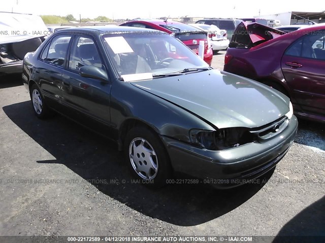 1NXBR12E1YZ382679 - 2000 TOYOTA COROLLA VE/CE/LE 绿色 照片 1
