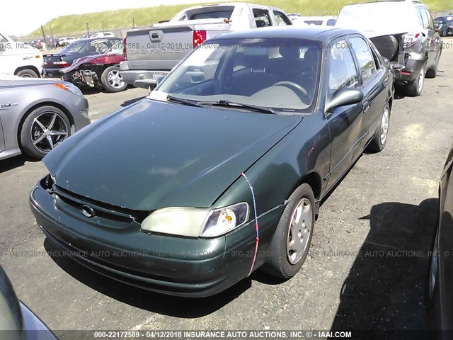 1NXBR12E1YZ382679 - 2000 TOYOTA COROLLA VE/CE/LE 绿色 照片 2