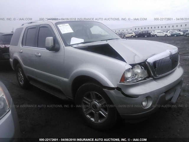 5LMEU88H25ZJ07209 - 2005 LINCOLN AVIATOR SILVER photo 1