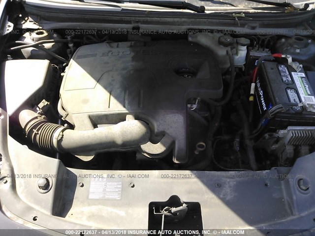 1G1ZB5E19BF145708 - 2011 CHEVROLET MALIBU LS 灰色 照片 10