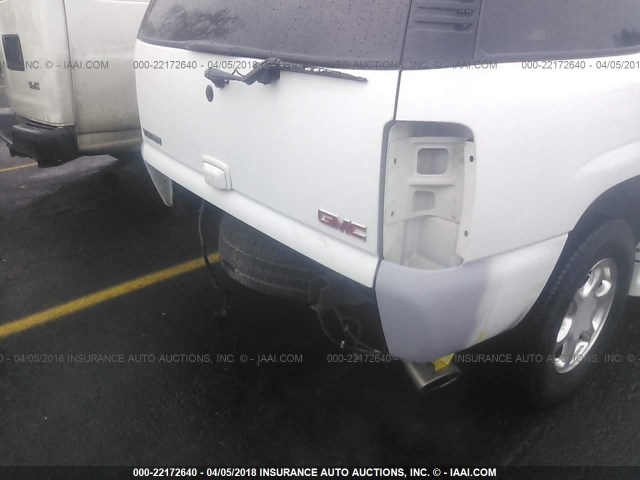 1GKEK63U14J195077 - 2004 GMC YUKON DENALI WHITE photo 6