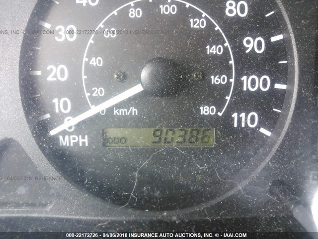 1Y1SK5482YZ419695 - 2000 CHEVROLET GEO PRIZM LSI GOLD photo 7