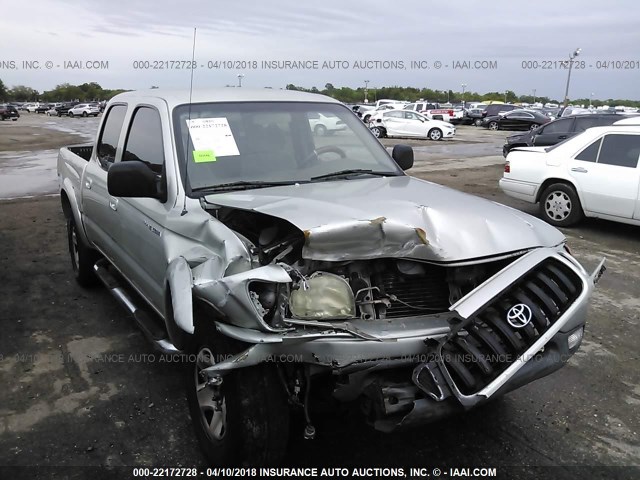 5TENM92N81Z824160 - 2001 TOYOTA TACOMA PRERUNNER 灰色 照片 1