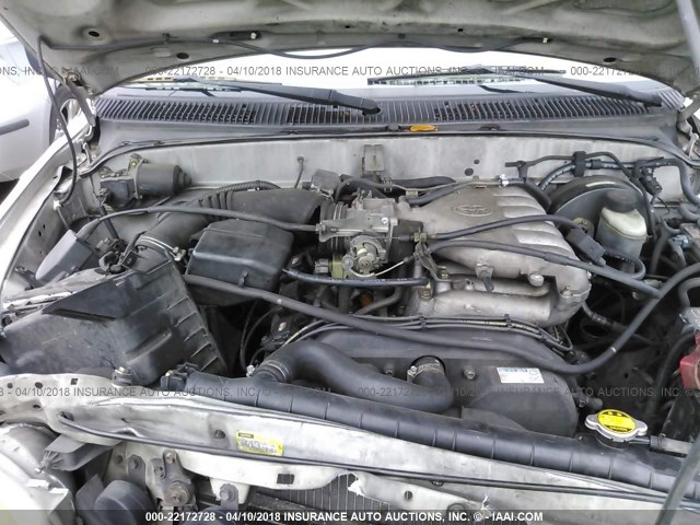 5TENM92N81Z824160 - 2001 TOYOTA TACOMA PRERUNNER 灰色 照片 10