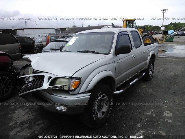 5TENM92N81Z824160 - 2001 TOYOTA TACOMA PRERUNNER 灰色 照片 2