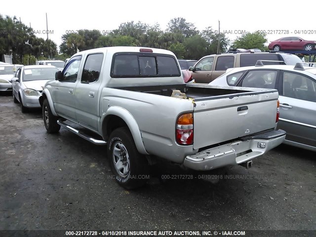 5TENM92N81Z824160 - 2001 TOYOTA TACOMA PRERUNNER 灰色 照片 3