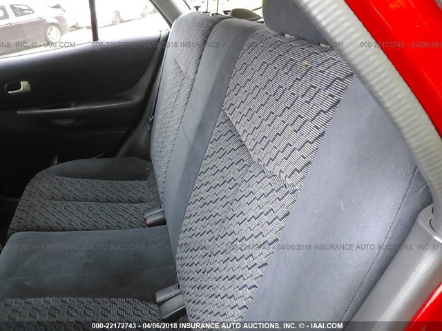 JM1BJ246031106785 - 2003 MAZDA PROTEGE PR5 红色 照片 8