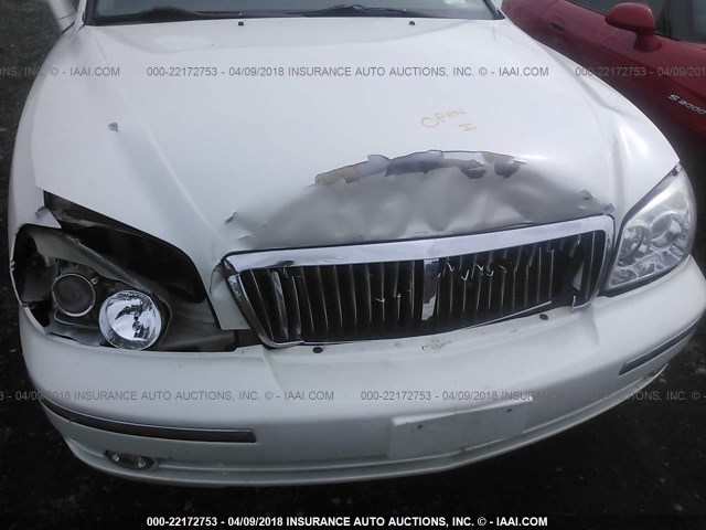 KMHFU45E84A364768 - 2004 HYUNDAI XG 350 WHITE photo 6