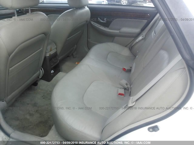 KMHFU45E84A364768 - 2004 HYUNDAI XG 350 WHITE photo 8