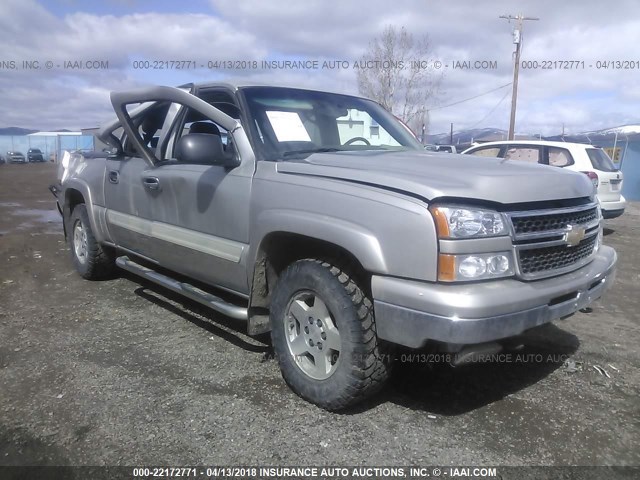 2GCEK13TX61209934 - 2006 CHEVROLET SILVERADO K1500 SILVER photo 1