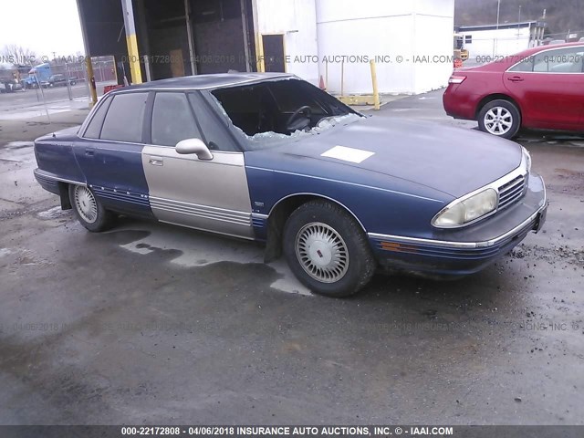 1G3CX52L4R4317265 - 1994 OLDSMOBILE 98 REGENCY BLUE photo 1