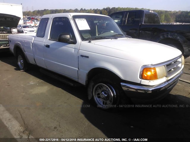 1FTCR15X4VPA09202 - 1997 FORD RANGER SUPER CAB WHITE photo 1