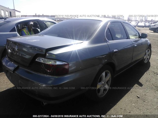 19UUA56843A068844 - 2003 ACURA 3.2TL TYPE-S GRAY photo 4