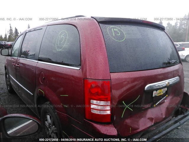 2A4RR5D14AR491624 - 2010 CHRYSLER TOWN & COUNTRY TOURING MAROON photo 3