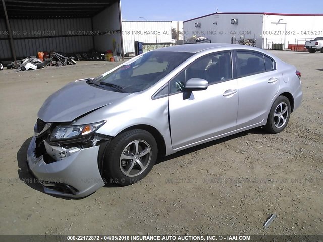 19XFB2F77FE255457 - 2015 HONDA CIVIC SE Unknown photo 2