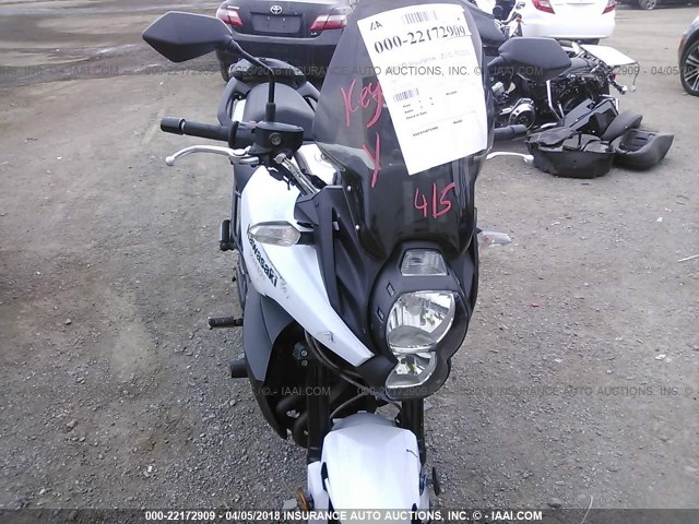 JKALEEC17DDA11590 - 2013 KAWASAKI LE650 C WHITE photo 5