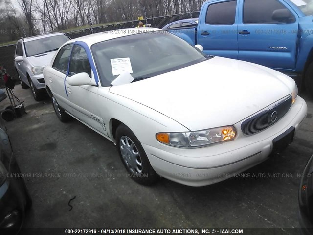 2G4WS52J821261600 - 2002 BUICK CENTURY CUSTOM WHITE photo 1