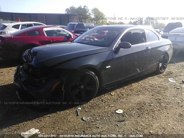 WBAWL73508PX59345 - 2008 BMW 335 I BLACK photo 2