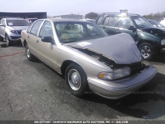 1G1BL52W8TR106316 - 1996 CHEVROLET CAPRICE CLASSIC GOLD photo 1