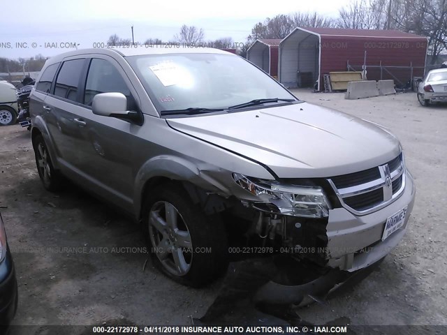 3D4GH57V89T566576 - 2009 DODGE JOURNEY SXT GOLD photo 1