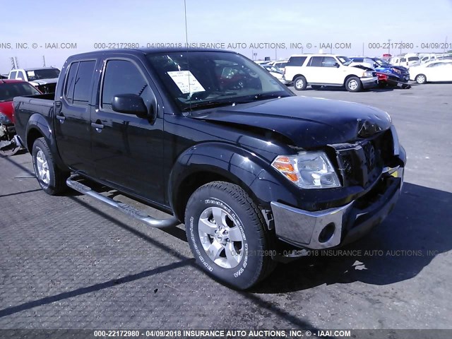 1N6AD0ER3BC452443 - 2011 NISSAN FRONTIER S/SV/SL/PRO-4X BLACK photo 1