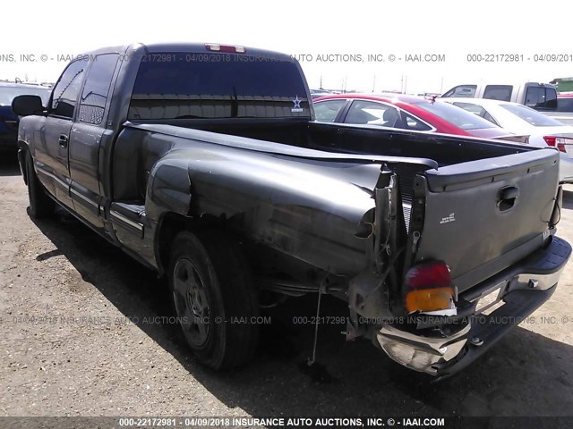 2GCEC19V021132510 - 2002 CHEVROLET SILVERADO C1500 GRAY photo 3