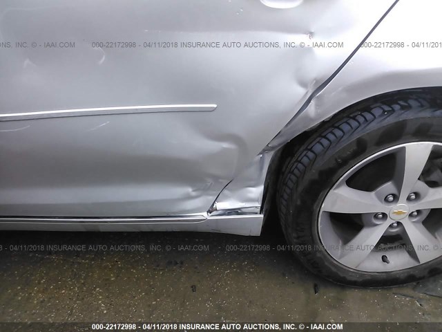 1G1ZC5E16BF246041 - 2011 CHEVROLET MALIBU 1LT SILVER photo 6
