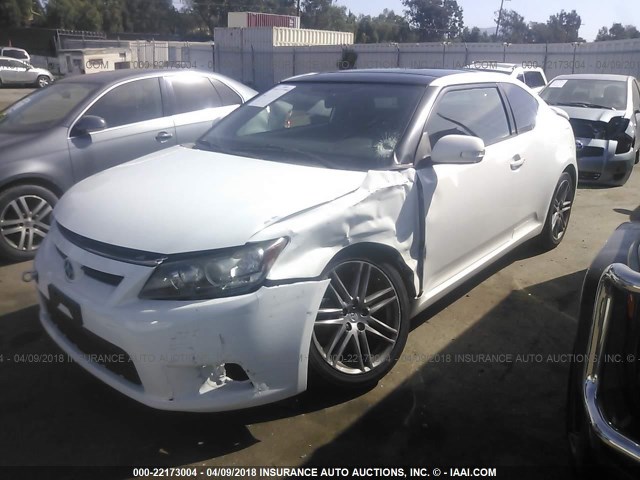 JTKJF5C77B3007515 - 2011 TOYOTA SCION TC 白色 照片 2