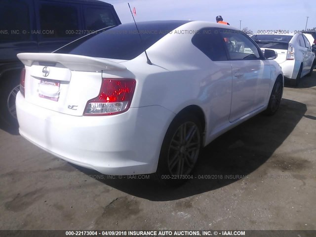 JTKJF5C77B3007515 - 2011 TOYOTA SCION TC 白色 照片 4