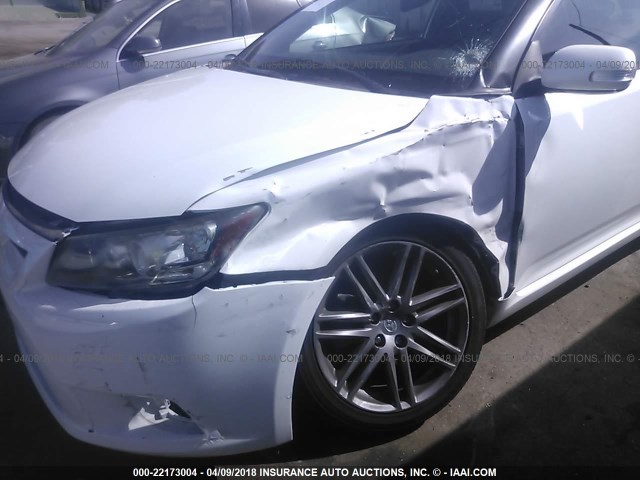 JTKJF5C77B3007515 - 2011 TOYOTA SCION TC 白色 照片 6