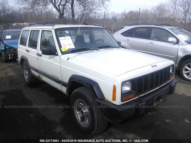 1J4FJ68S4WL252173 - 1998 JEEP CHEROKEE SPORT/CLASSIC თეთრი ფოტო 1