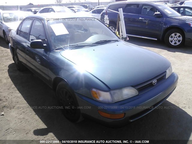1NXAE09B8SZ352728 - 1995 TOYOTA COROLLA LE/DX მწვანე ფოტო 1