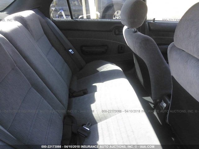 1NXAE09B8SZ352728 - 1995 TOYOTA COROLLA LE/DX მწვანე ფოტო 8