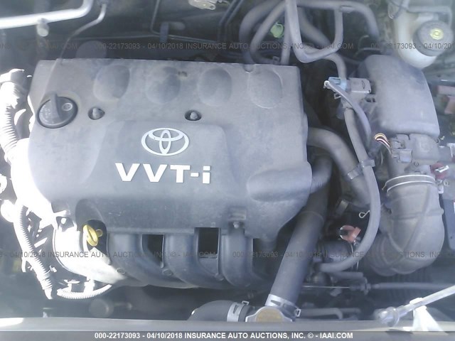 JTLKT324150205937 - 2005 TOYOTA SCION XB ნაცრისფერი ფოტო 10