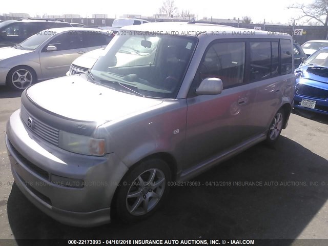 JTLKT324150205937 - 2005 TOYOTA SCION XB ნაცრისფერი ფოტო 2