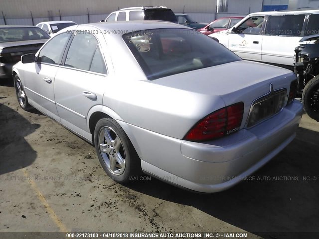 1LNHM87A91Y670830 - 2001 LINCOLN LS SILVER photo 3