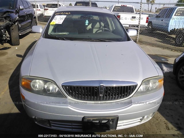 1LNHM87A91Y670830 - 2001 LINCOLN LS SILVER photo 6