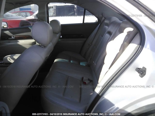 1LNHM87A91Y670830 - 2001 LINCOLN LS SILVER photo 8