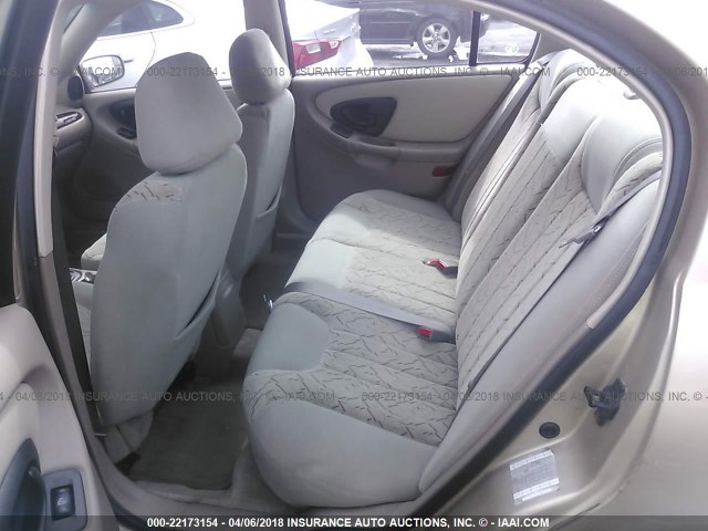 1G1NE52J63M696363 - 2003 CHEVROLET MALIBU LS ოქროსფერი ფოტო 8