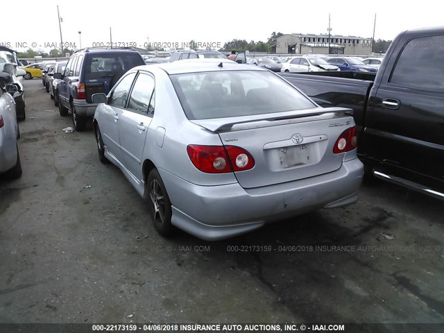 1NXBR32E76Z730395 - 2006 TOYOTA COROLLA CE/LE/S SILVER photo 3