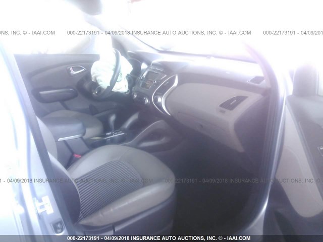 KM8JU3AC4CU405774 - 2012 HYUNDAI TUCSON GLS/LIMITED 浅蓝色 照片 5