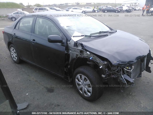 JTDBL40E59J017015 - 2009 TOYOTA COROLLA LE/XLE BLACK photo 1