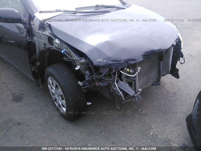 JTDBL40E59J017015 - 2009 TOYOTA COROLLA LE/XLE BLACK photo 6