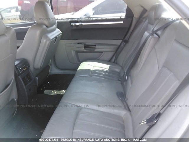 2C3KA63H07H711539 - 2007 CHRYSLER 300C WHITE photo 8