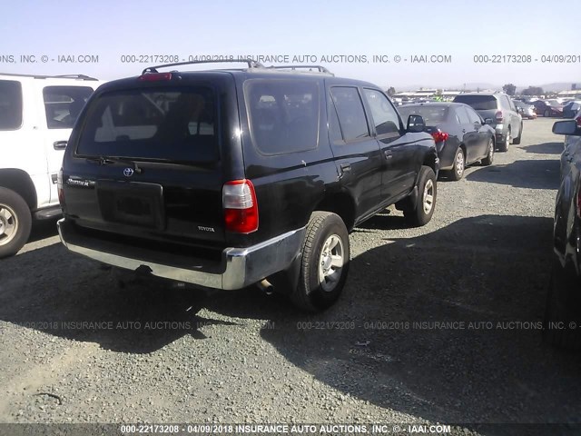JT3GM84R4X0049114 - 1999 TOYOTA 4RUNNER 黑色 照片 4
