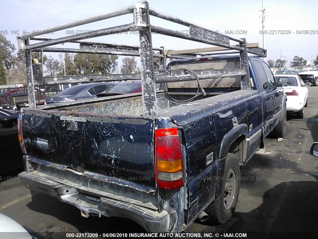 1GCHC29U41E345127 - 2001 CHEVROLET SILVERADO C2500 HEAVY DUTY BLUE photo 4